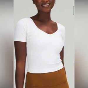 NWT lululemon Align Tee size 4